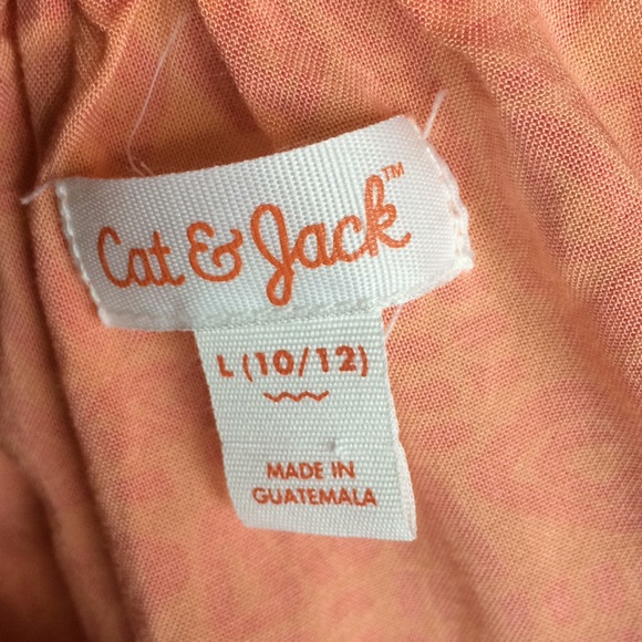 Cat & Jack sleeveless Hi-Lo Dress coverup Size L - Picture 5 of 8